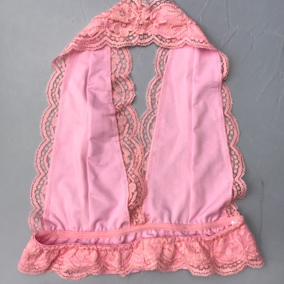New! Pink Lace Bralette - Picture 2 of 5